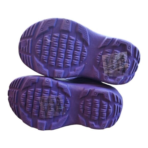 The Doll Maker Purple Snow Boots Kids Size 8 NEW - Picture 5 of 6